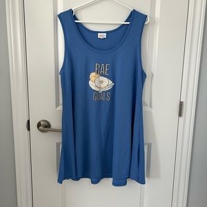 LulaRoe “Bae Goals” Tank Top